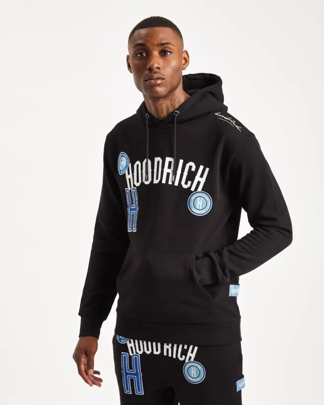OG Pacific Hoodie - Black/Strong Blue/Baby Blue sold by Hoodrich