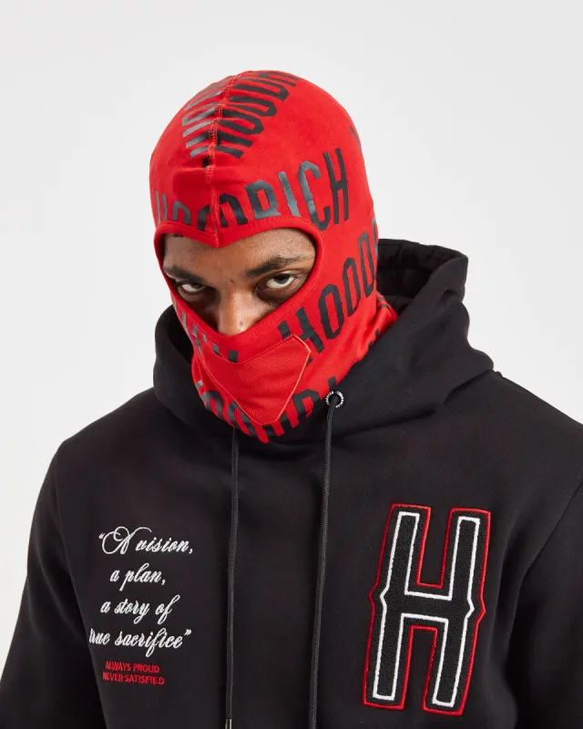 OG Large Repro Balaclava - Red/Black sold by Hoodrich