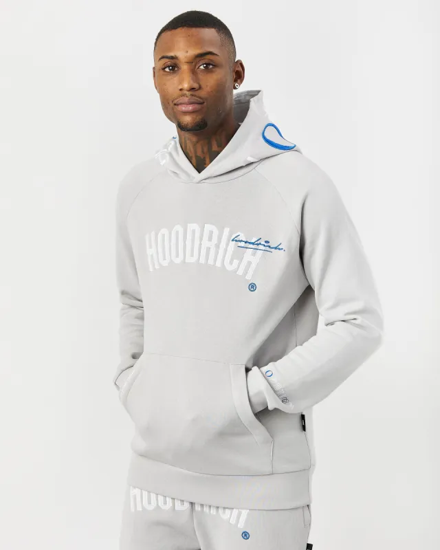 OG Heat Hoodie - Light Grey/White/Blue sold by Hoodrich