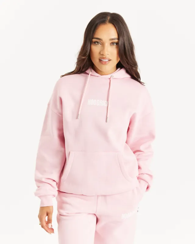 OG Storm Logo Hoodie - Pink/White sold by Hoodrich