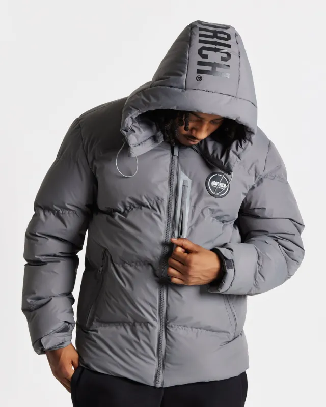 Vern Jacket - Grey/Black sold by Hoodrich