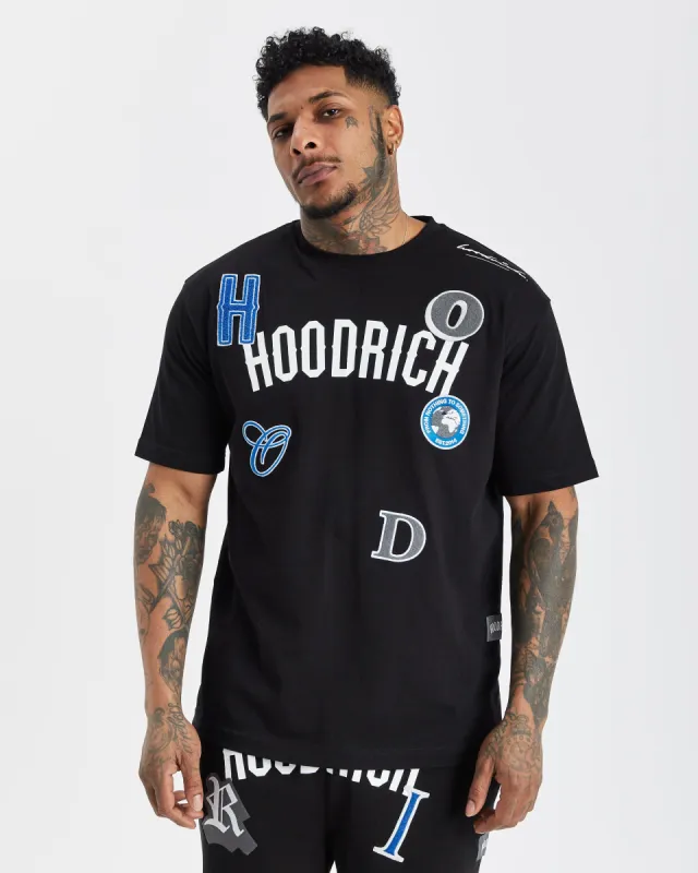 OG Pacific V2 T-shirt - Black/White/déjà vu Blue made by Hoodrich