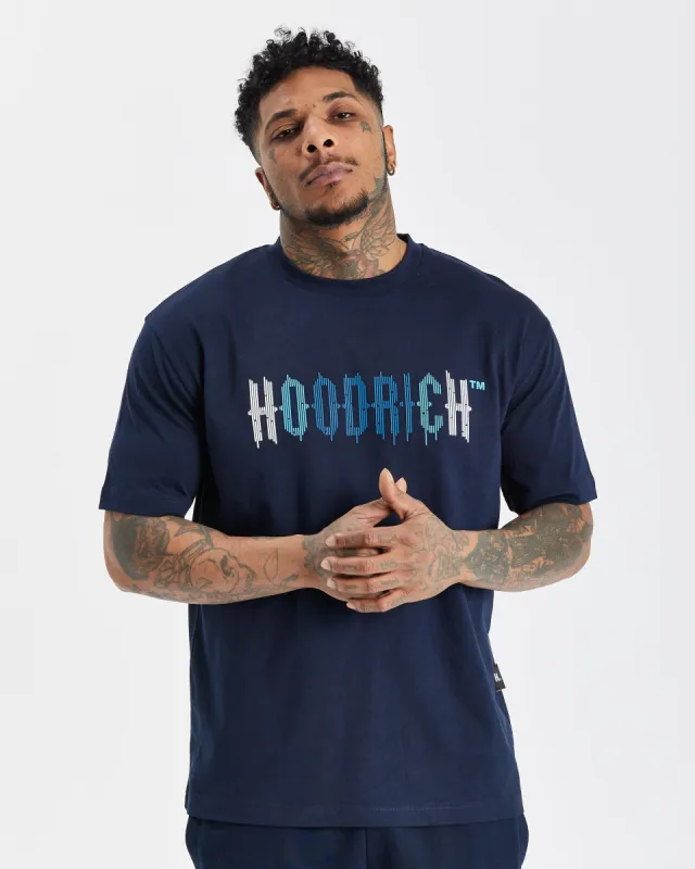 OG Dash T-shirt - Sky Captain/White/Azure Blue sold by Hoodrich