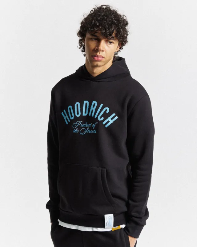 Unite Hoodie - Black/Placid Blue sold by Hoodrich