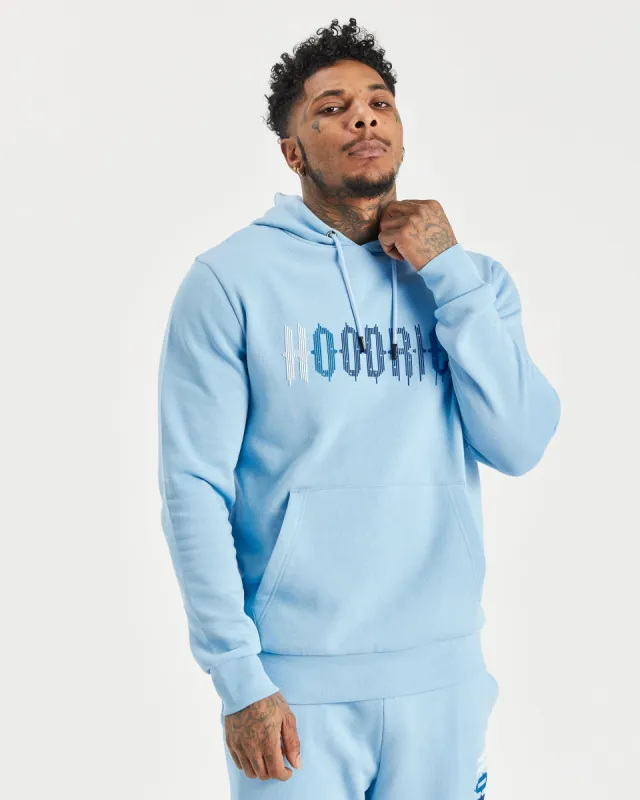 OG Dash Hoodie - Placid Blue/White/Sodalite Blue sold by Hoodrich