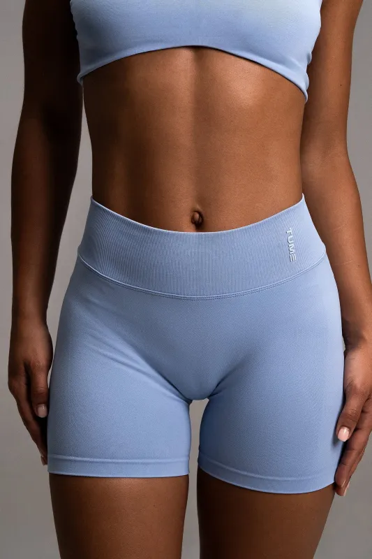SeamlessUltimate Mid Rise V Back Shorts sold by Tume Activewear