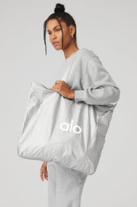 Keep It Dry Packable Tote - Silver Foil sold by Alo Yoga