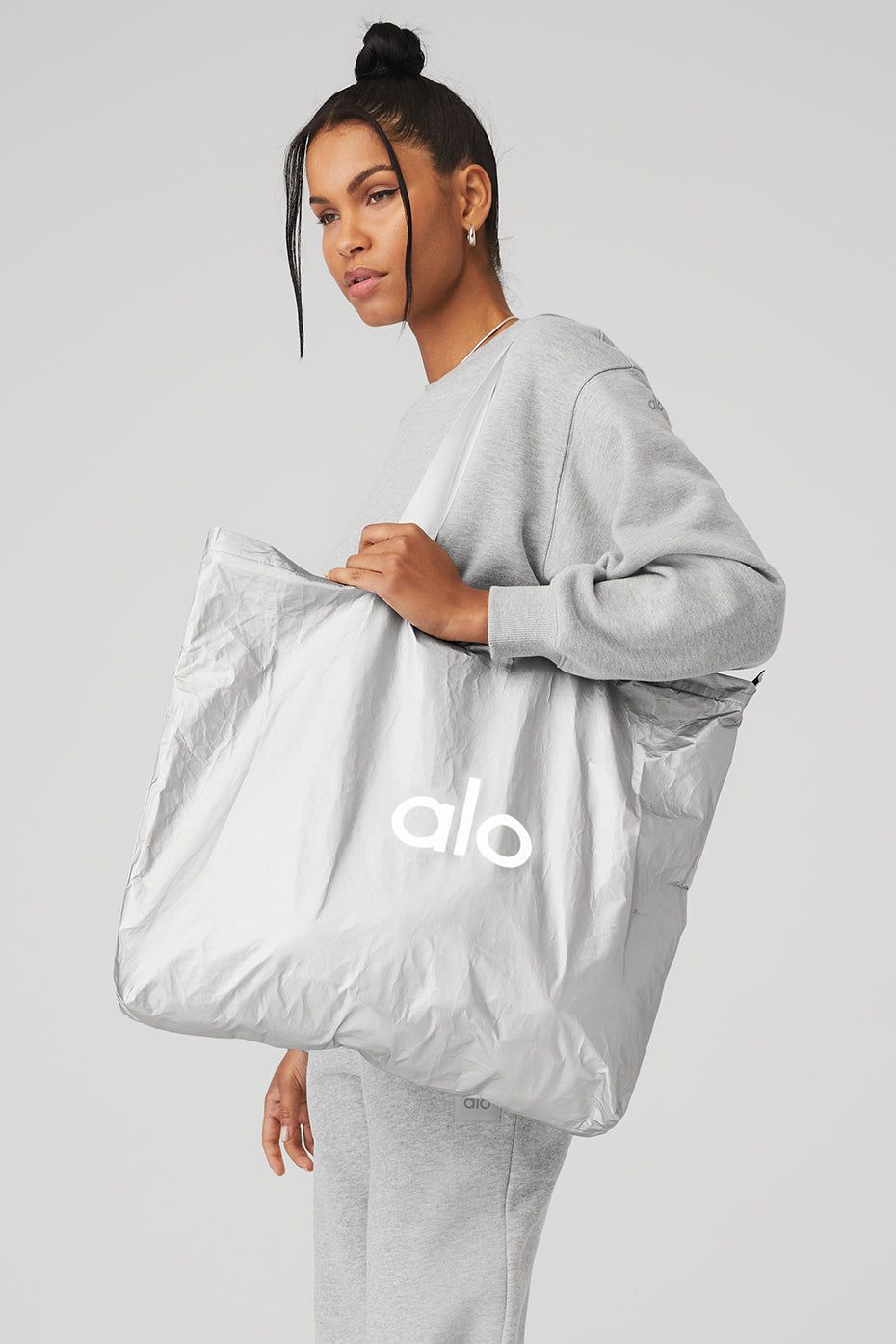Keep It Dry Packable Tote - Silver Foil | Parallel