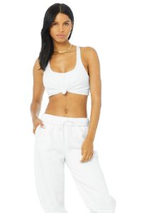 Knot Bra - White sold by Alo Yoga