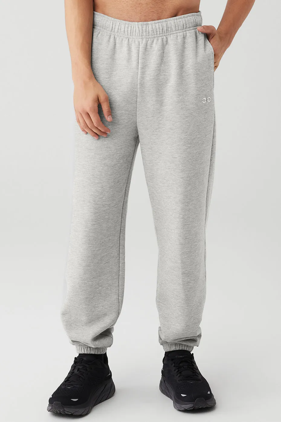 Accolade Sweatpant - Athletic Heather Grey sold by Alo Yoga