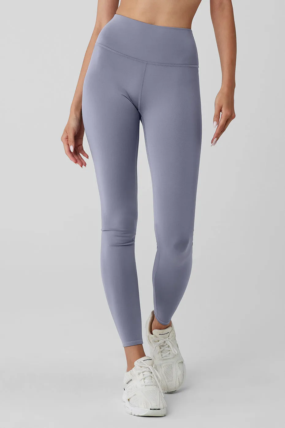 High-Waist Airlift Legging - Fog sold by Alo Yoga