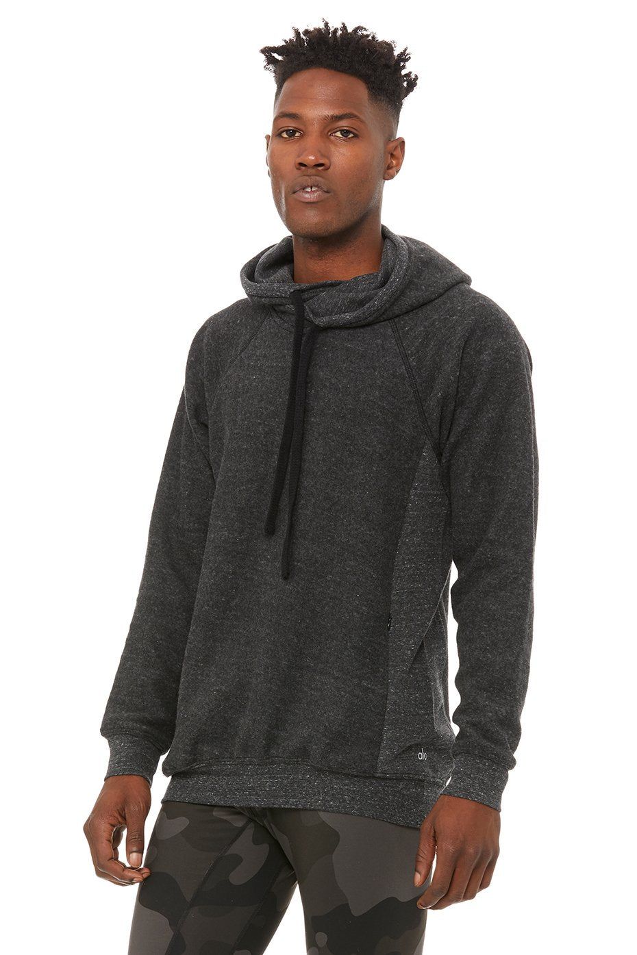 Triumph Hoodie - Charcoal Black Triblend sold by Alo Yoga product image thumbnail 3