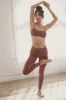7/8 High-Waist Airlift Legging - Chestnut sold by Alo Yoga