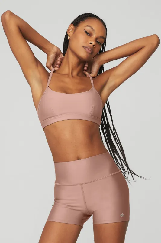 Airlift Intrigue Bra - Smoky Quartz sold by Alo Yoga