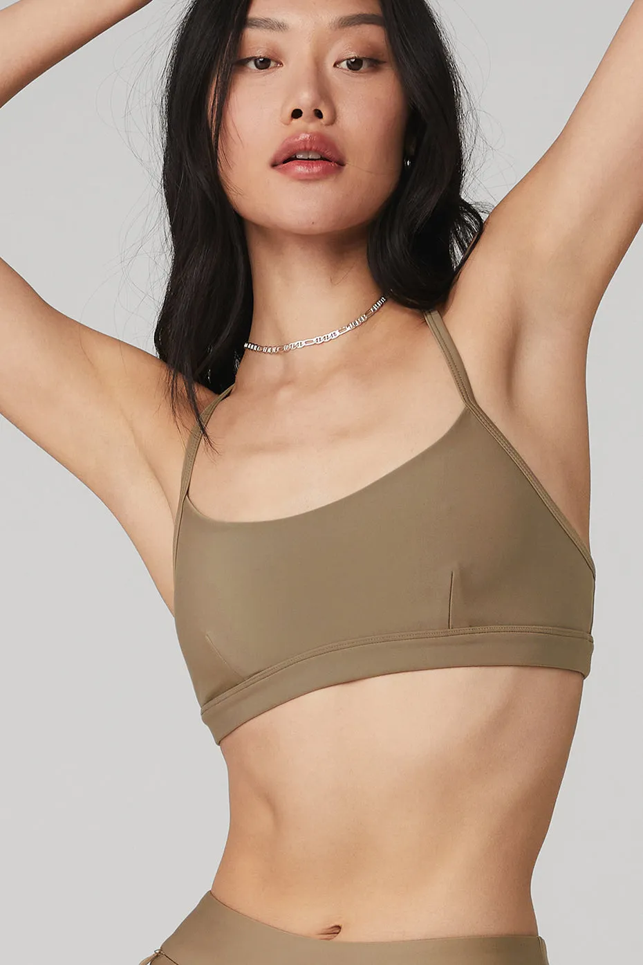 Airlift Intrigue Bra - Gravel sold by Alo Yoga product image thumbnail 4