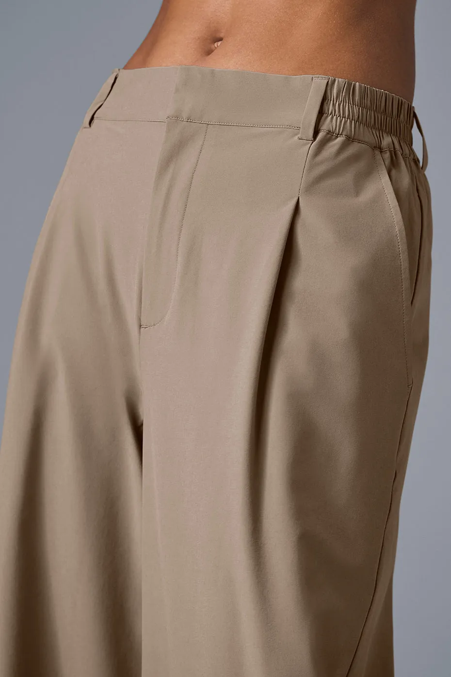 High-Waist Pursuit Trouser (Long) - Gravel sold by Alo Yoga product image thumbnail 5