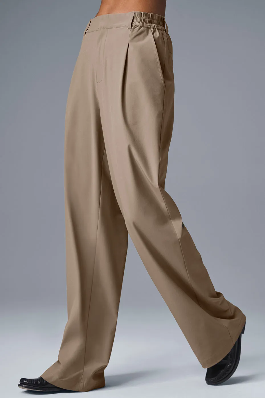 High-Waist Pursuit Trouser (Long) - Gravel sold by Alo Yoga product image thumbnail 3
