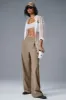 High-Waist Pursuit Trouser (Long) - Gravel sold by Alo Yoga