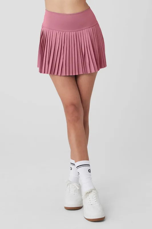 Grand Slam Tennis Skirt - Mars Clay sold by Alo Yoga
