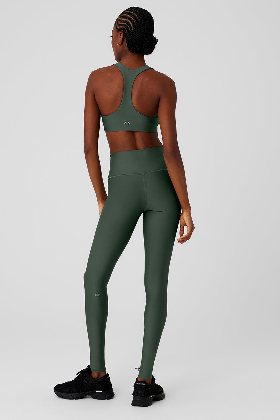 Airlift Advantage Racerback Bra & High-Waist Airlift Legging Set - Dark Cactus sold by Alo Yoga product image thumbnail 2