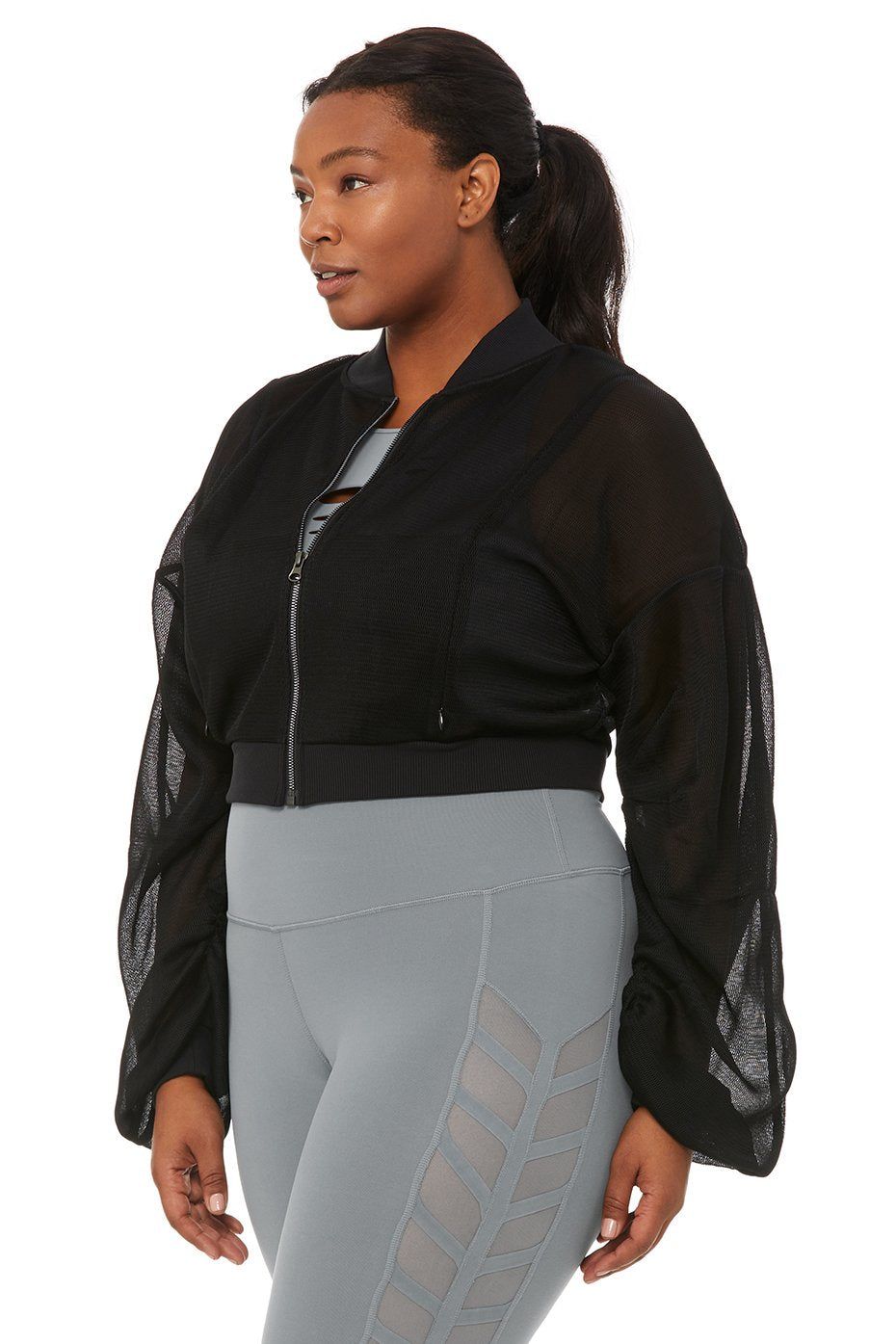 Field Crop Jacket - Black sold by Alo Yoga product image thumbnail 6