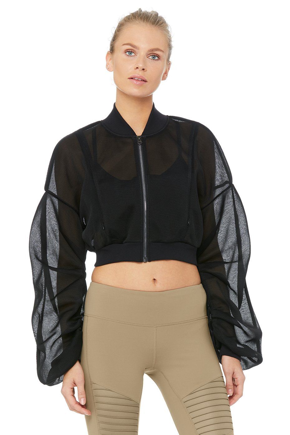 Field Crop Jacket - Black sold by Alo Yoga product image thumbnail 2