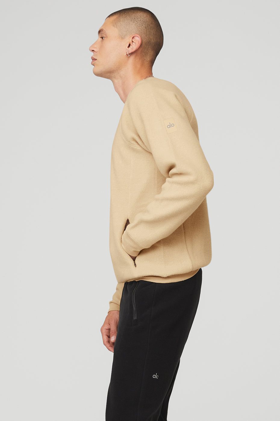 Triumph Crew Neck Sweatshirt - Sand Dune sold by Alo Yoga product image thumbnail 3