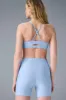 Airlift Intrigue Bra - Seashell Blue sold by Alo Yoga