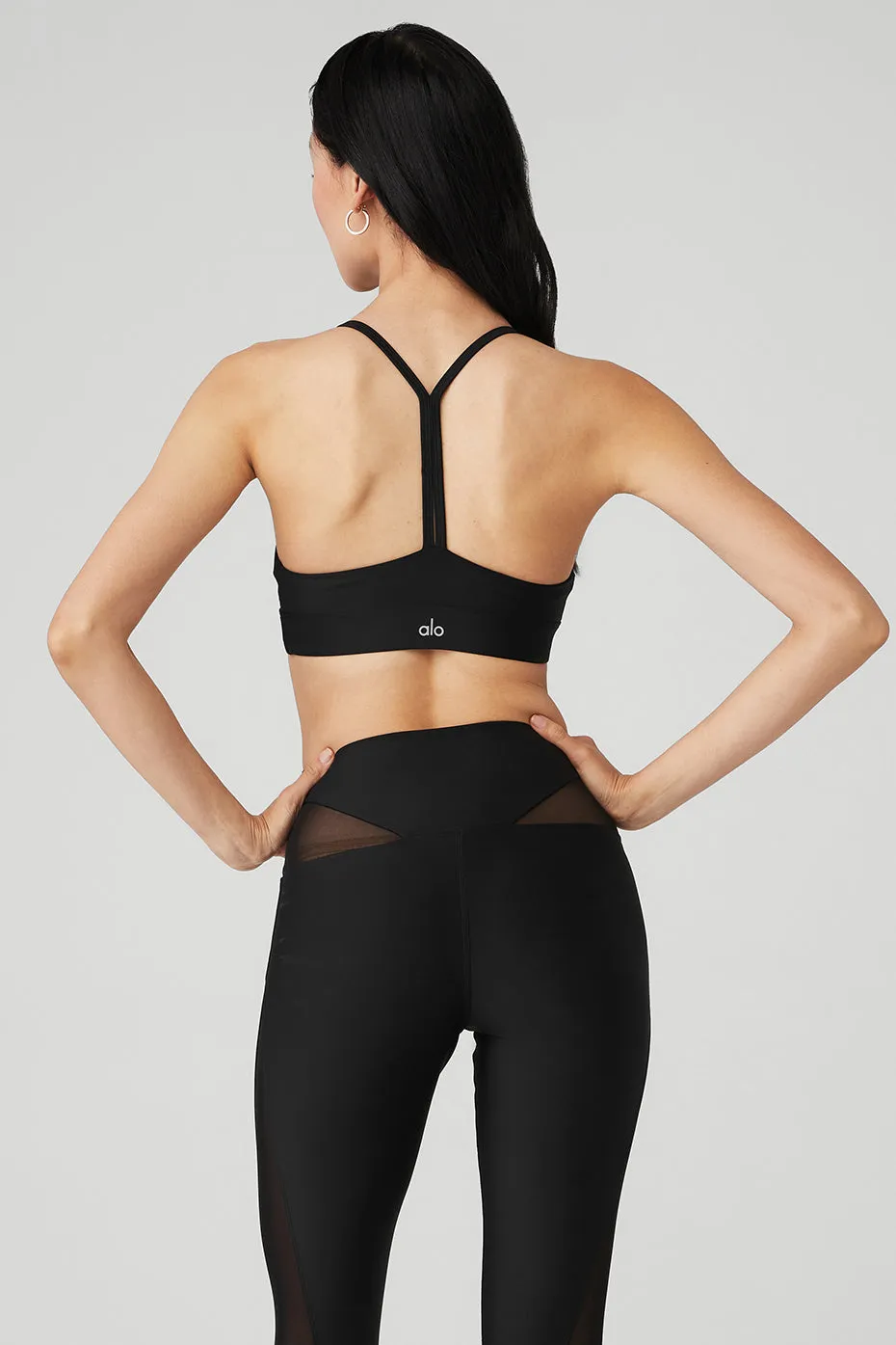Airlift Mesh Allure Bra - Black sold by Alo Yoga product image thumbnail 3