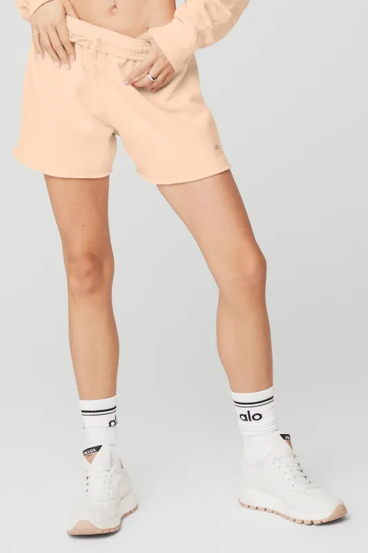 Gym Short - Peachy Glow sold by Alo Yoga