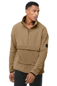 1/2 Zip Mammoth Polar Pullover - Gravel sold by Alo Yoga