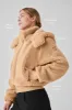 Foxy Sherpa Jacket - Camel sold by Alo Yoga