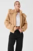 Foxy Sherpa Jacket - Camel sold by Alo Yoga