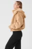 Foxy Sherpa Jacket - Camel sold by Alo Yoga