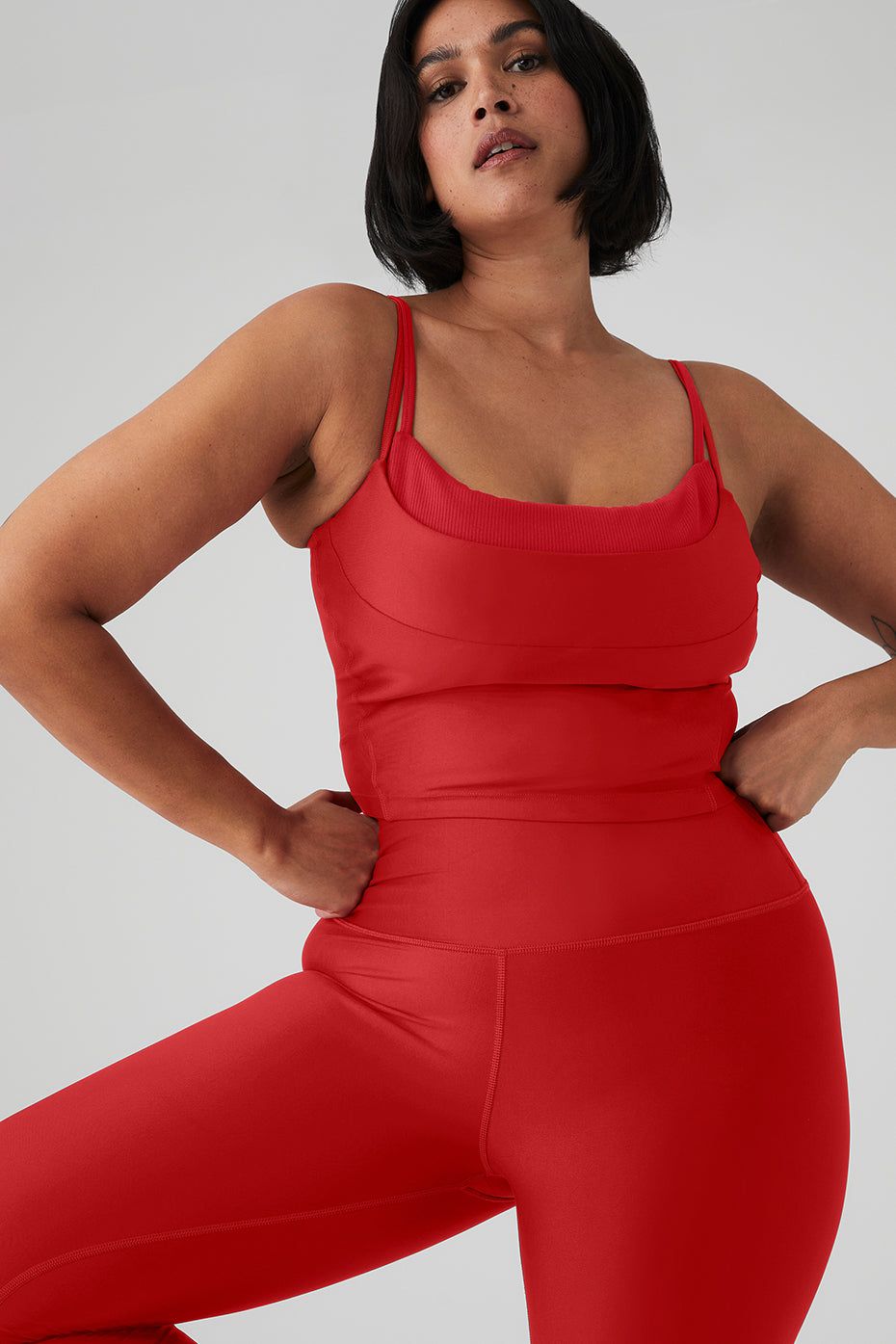 Airlift Street Goddess Bra Tank & High-Waist Airlift Legging Set sold by Alo Yoga product image thumbnail 8