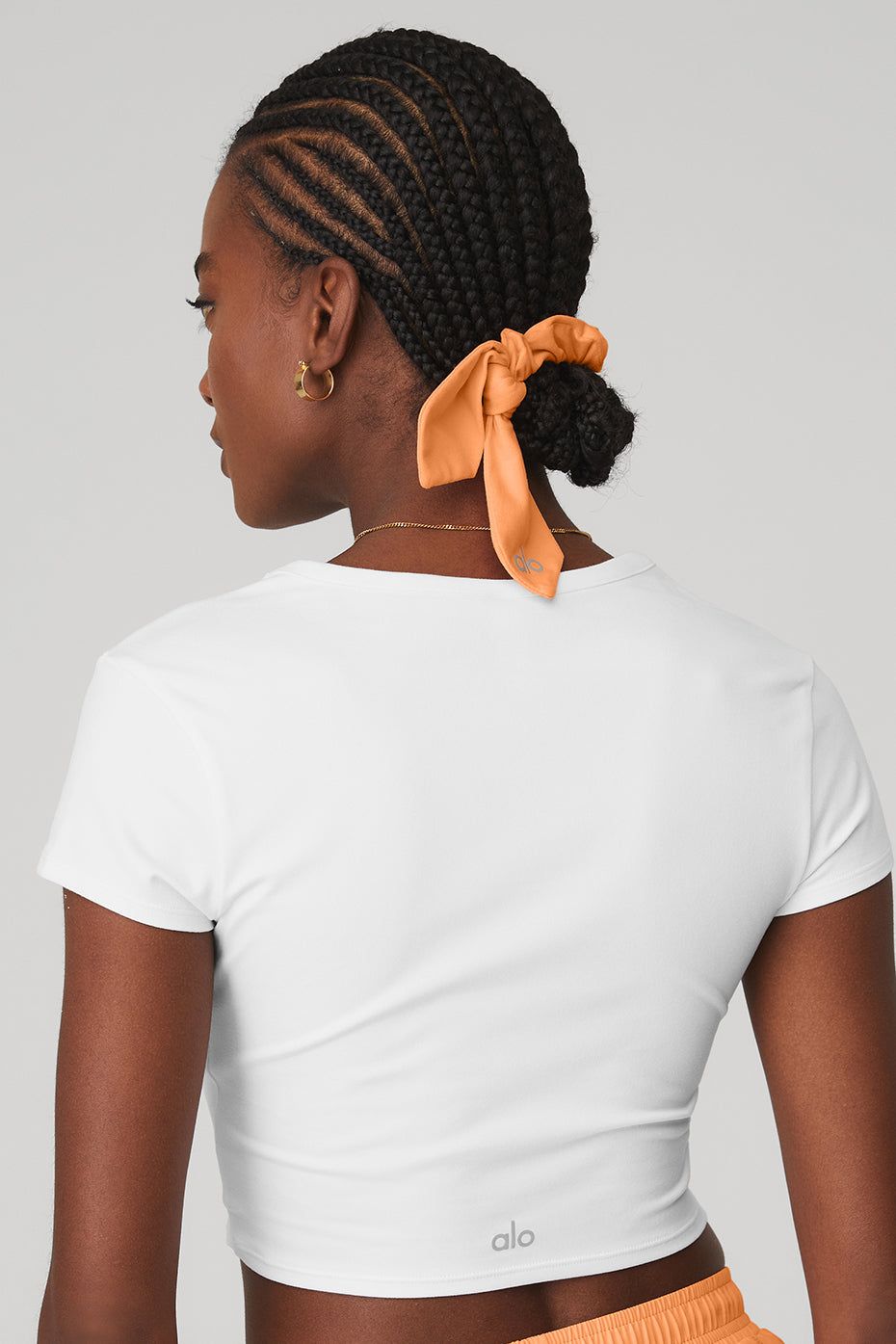 Alosoft Rhythm Scrunchie - Cantaloupe sold by Alo Yoga product image thumbnail 2