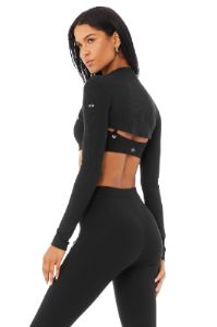Thrill Seeker Shrug - Black sold by Alo Yoga