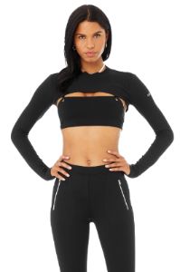 Thrill Seeker Shrug - Black sold by Alo Yoga