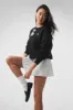 Accolade Crew Neck Pullover - Black sold by Alo Yoga