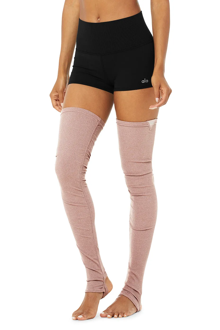 Goddess Leg Warmers - Smoky Quartz Heather sold by Alo Yoga product image thumbnail 2