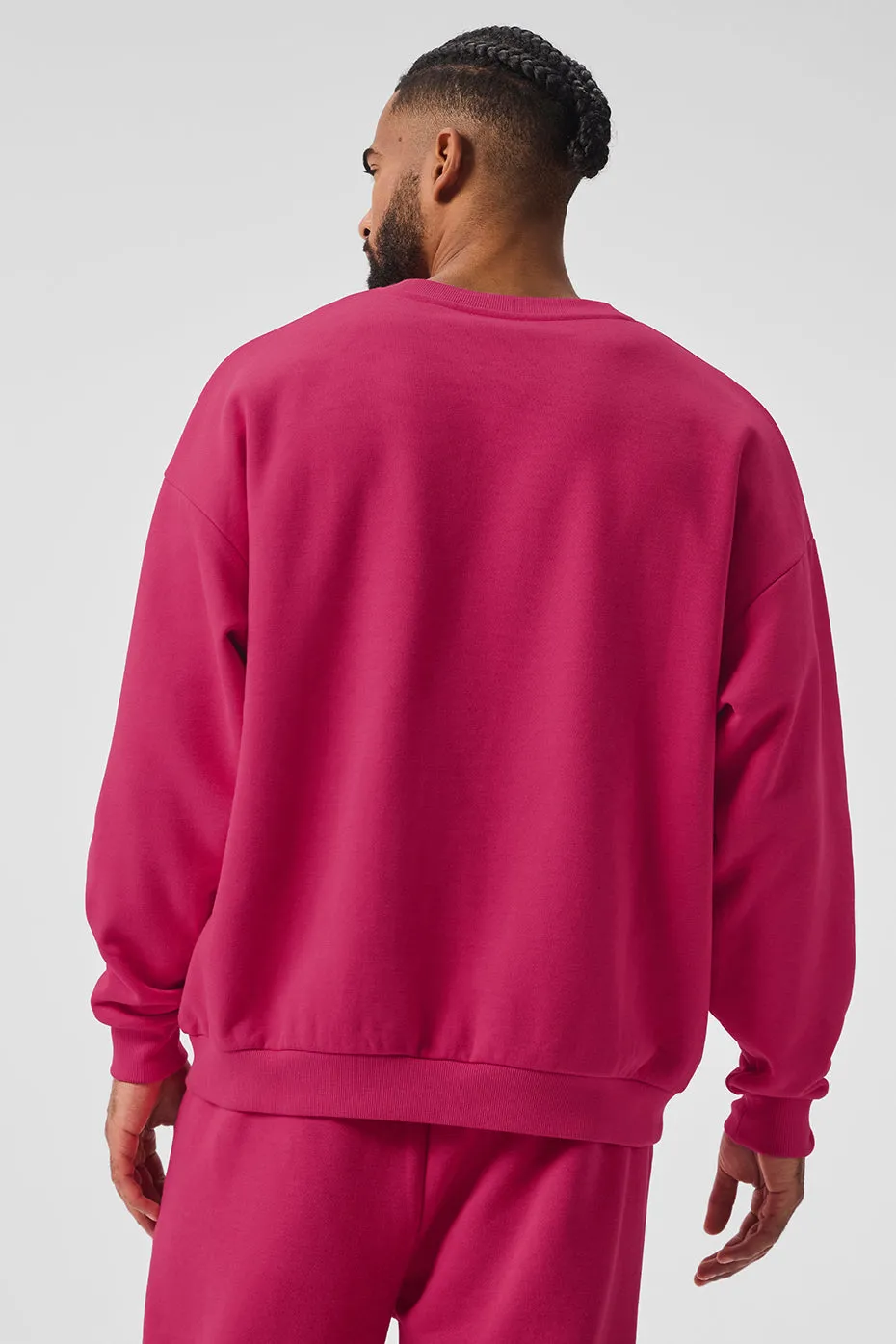 Accolade Crew Neck Pullover - Pink Summer Crush sold by Alo Yoga product image thumbnail 3