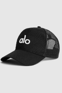 District Trucker Hat - Black/White | Parallel