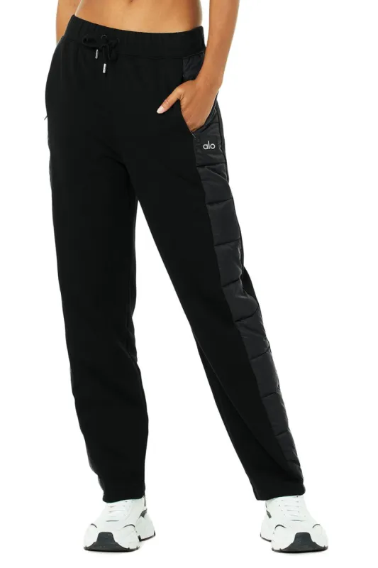 Mash Up Sweatpant - Black sold by Alo Yoga