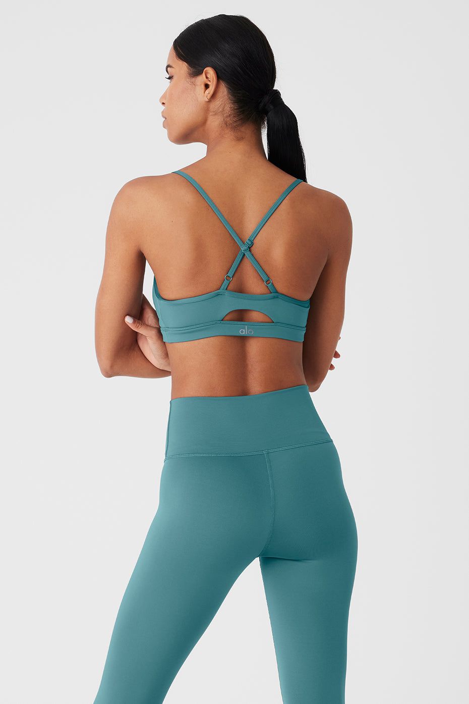 Airlift Intrigue Bra - Teal Agate sold by Alo Yoga product image thumbnail 2