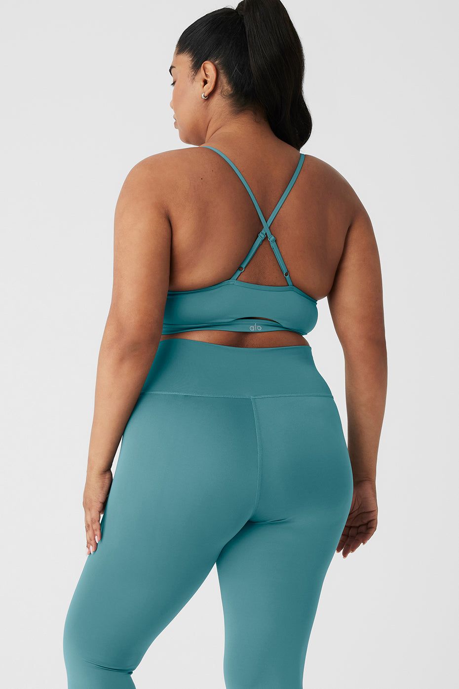 Airlift Intrigue Bra - Teal Agate sold by Alo Yoga product image thumbnail 6