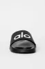 Men's It Slide 2 - Black/White sold by Alo Yoga