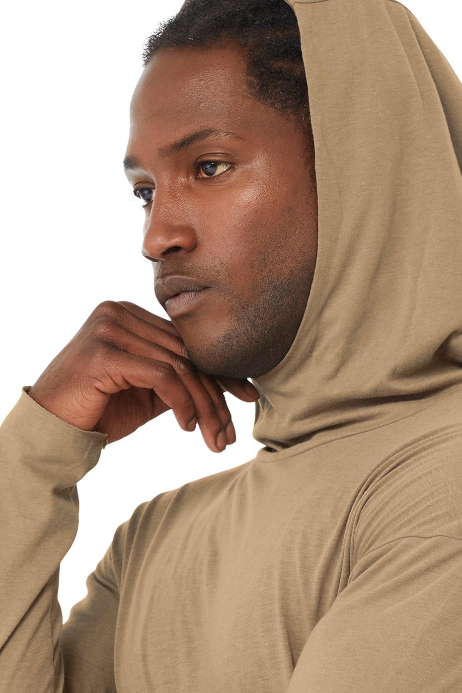 2-In-1 Pullover Hoodie - Gravel sold by Alo Yoga product image thumbnail 4