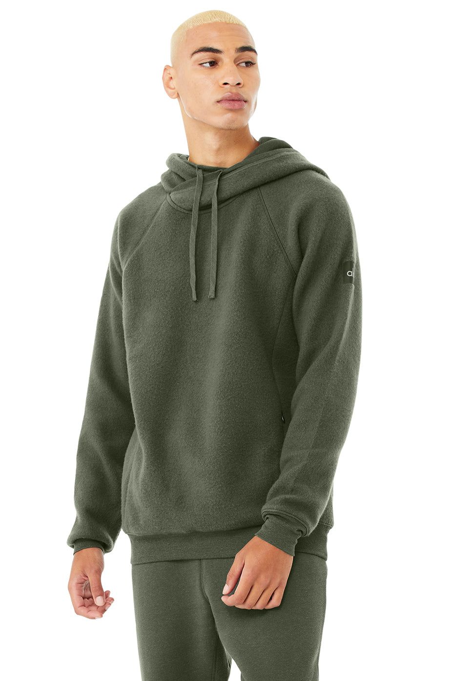 The Triumph Hoodie - Dark Cactus sold by Alo Yoga