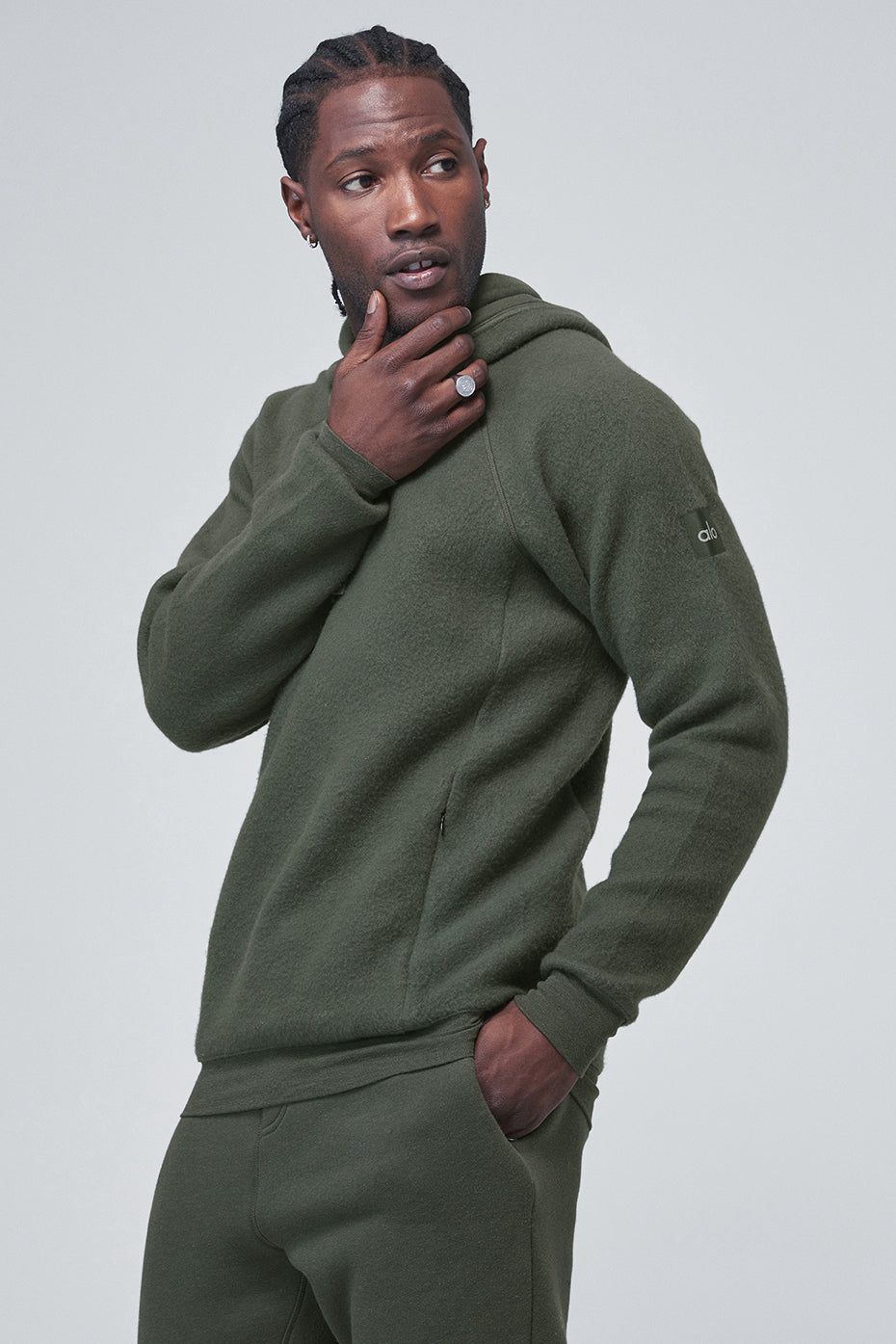 The Triumph Hoodie - Dark Cactus sold by Alo Yoga product image thumbnail 5
