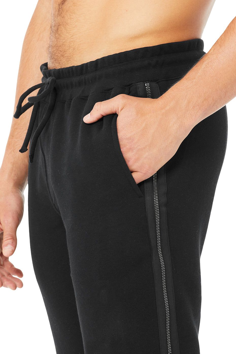 Unisex Rail Sweatpant - Black sold by Alo Yoga product image thumbnail 4